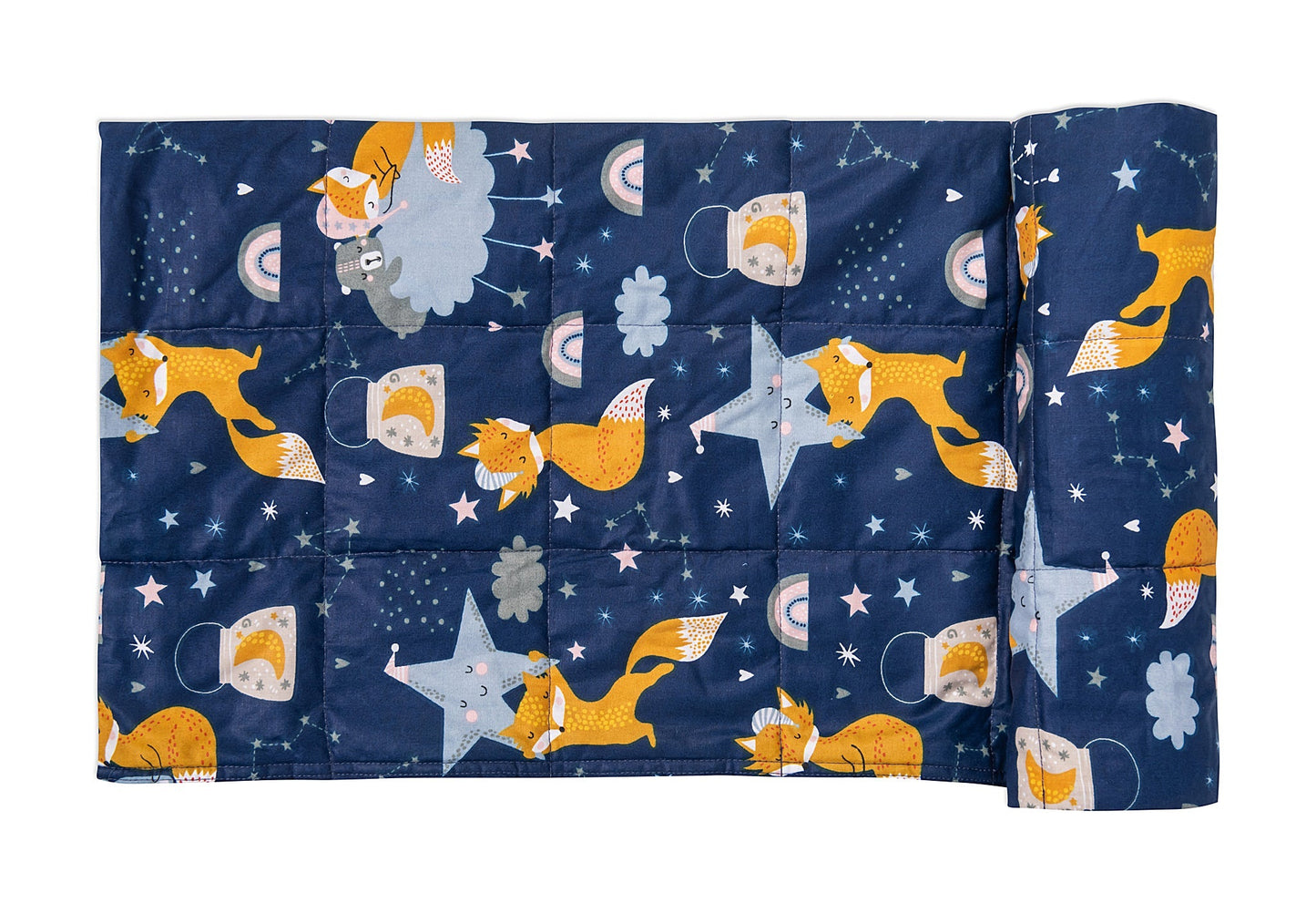 MANTA LASTADA MINKY ZORROS PARA DORMIR