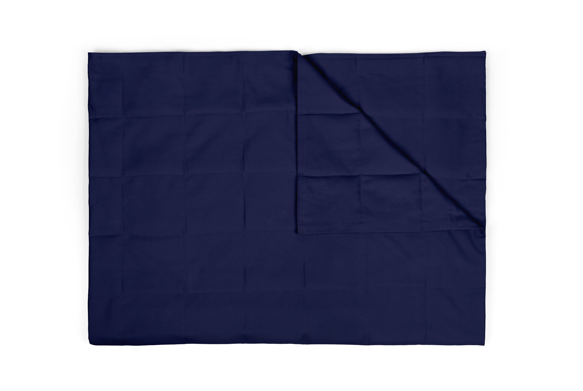 NAVY BLUE COTTON WEIGHTED BLANKET
