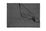DARK GREY COTTON WEIGHTED BLANKET