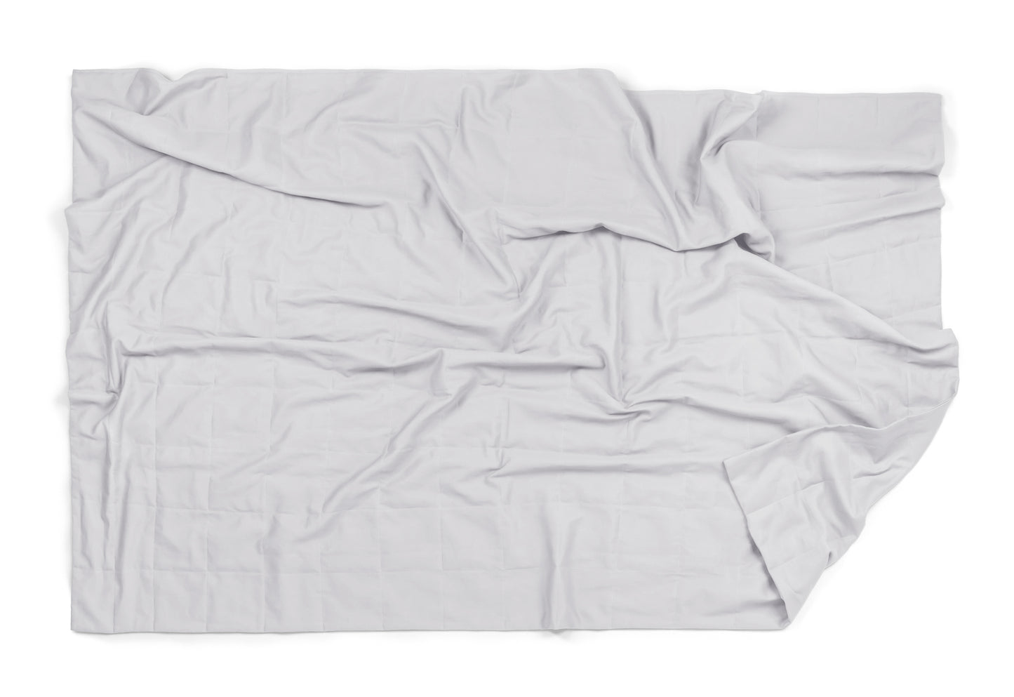 WHITE COTTON WEIGHTED BLANKET