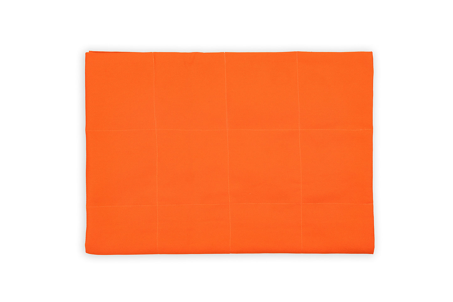 orange backing of FOREST PARTY WEIGHTED BLANKET