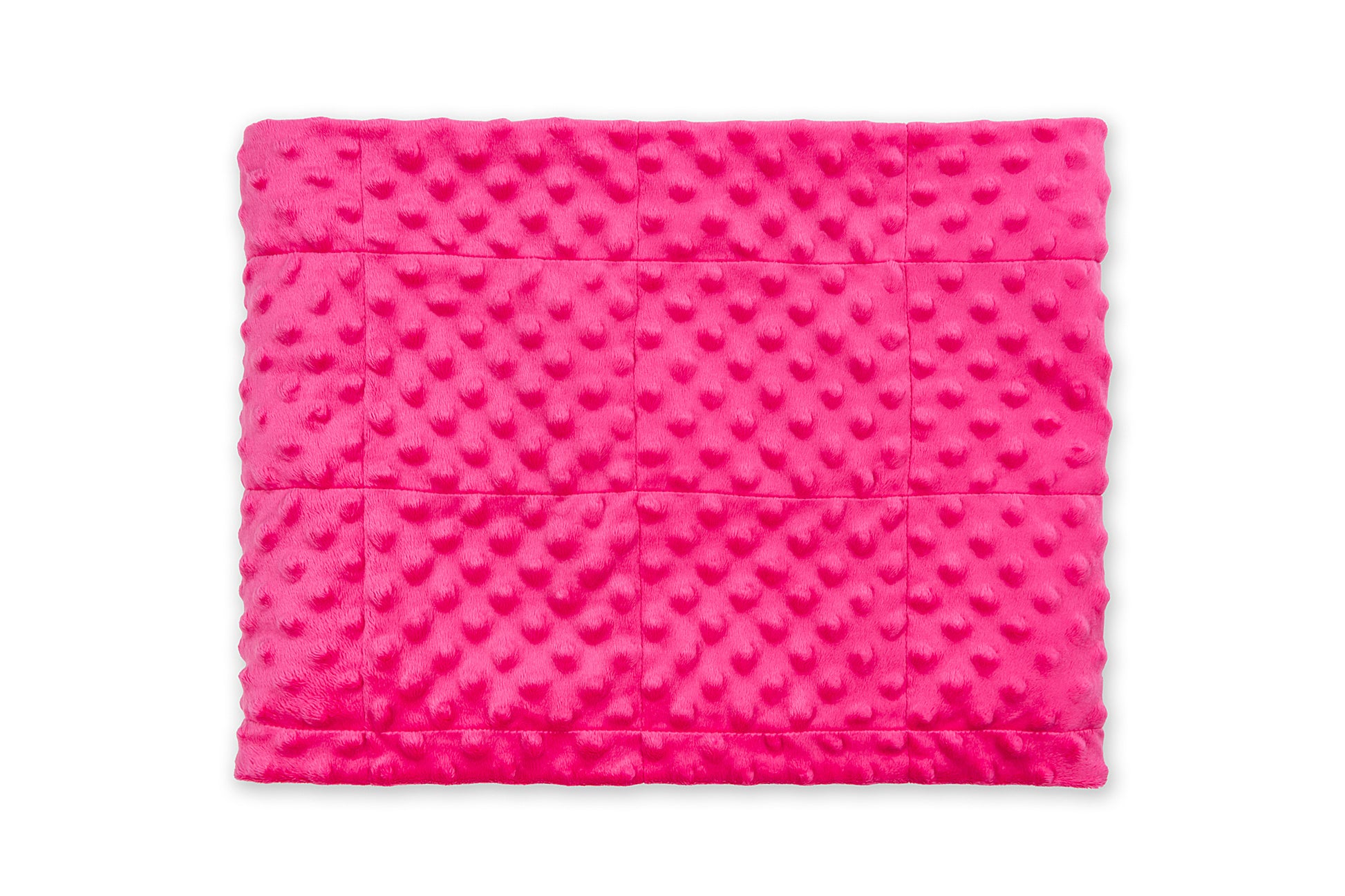 SUMMER MEADOW COTTON TOP WEIGHTED BLANKET plush backing