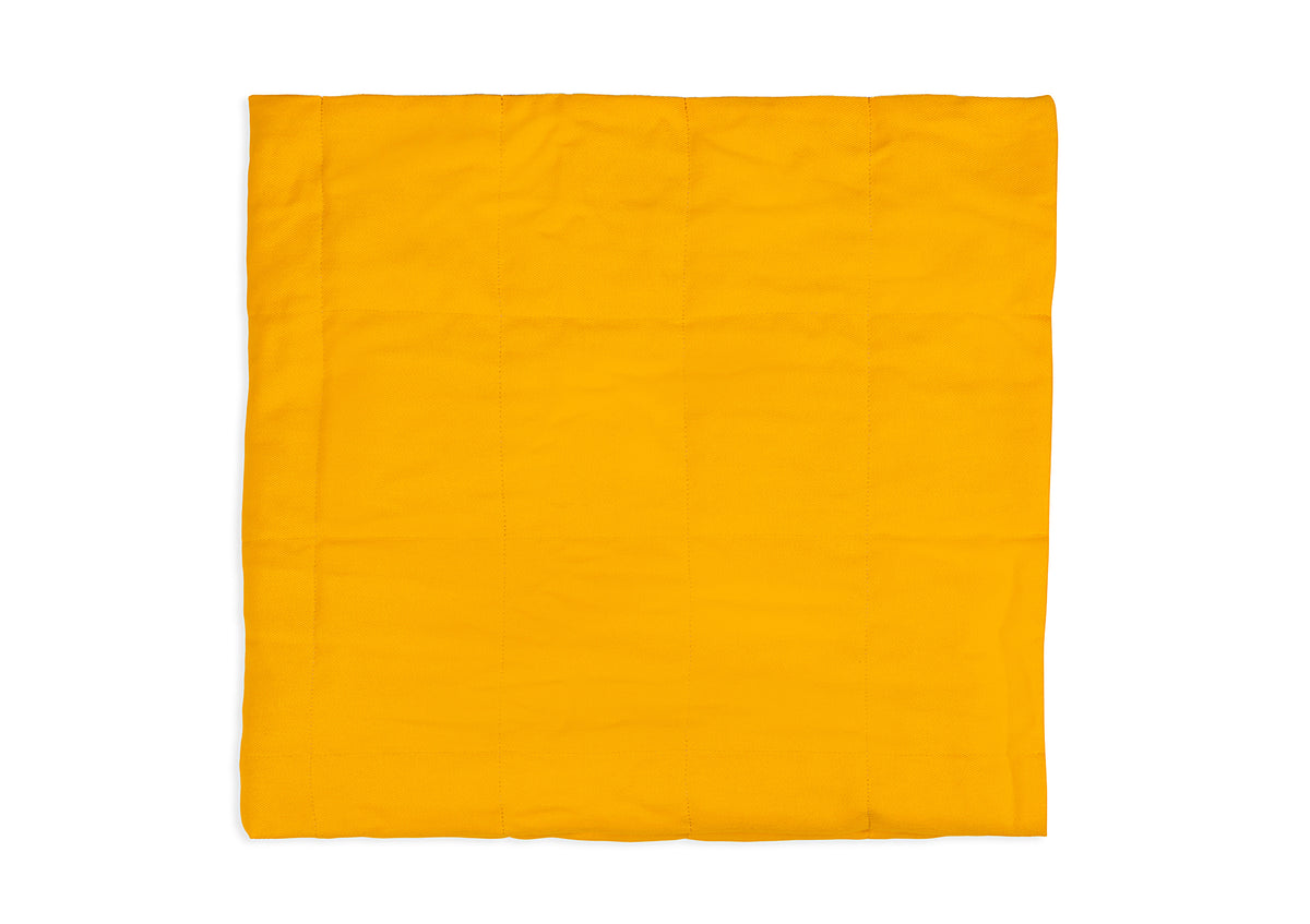 YELLOW COTTON WEIGHTED BLANKET