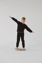Cargar imagen en el visor de la galería, A BOY BALANCING ON THE BALANCE BOARD / TRICK BOARD FOR KIDS- GOOD WOOD
