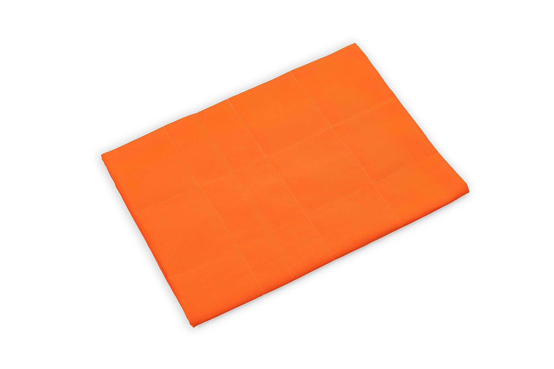 orange backing of FOREST PARTY WEIGHTED BLANKET
