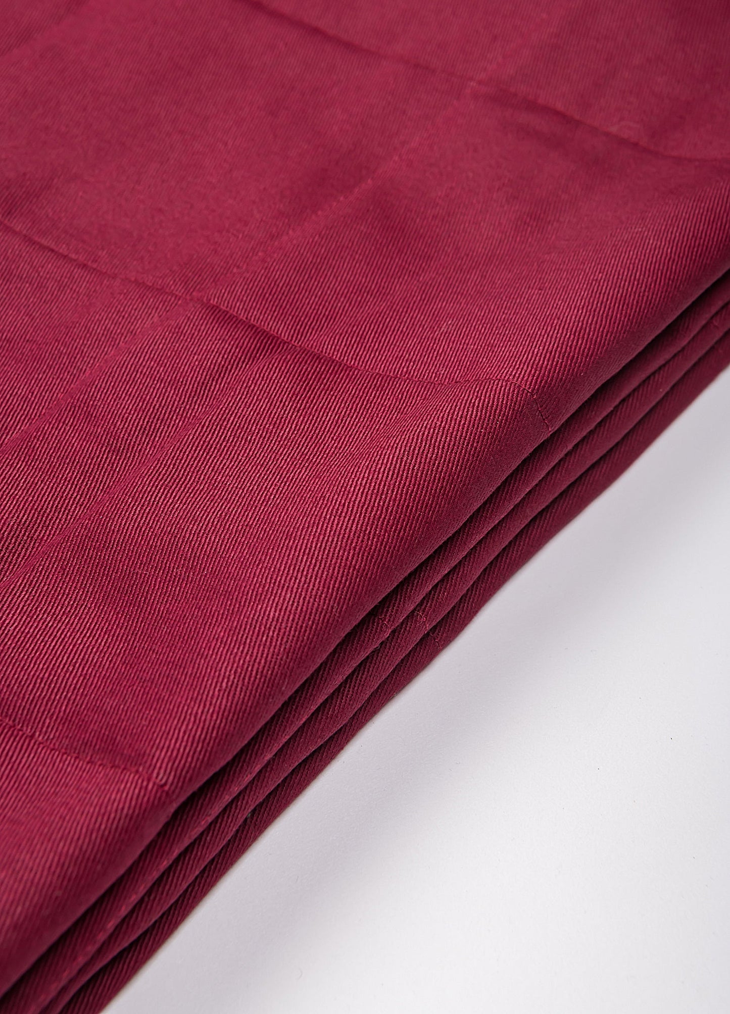 CHERRY RED COTTON WEIGHTED BLANKET | Sensory Owl