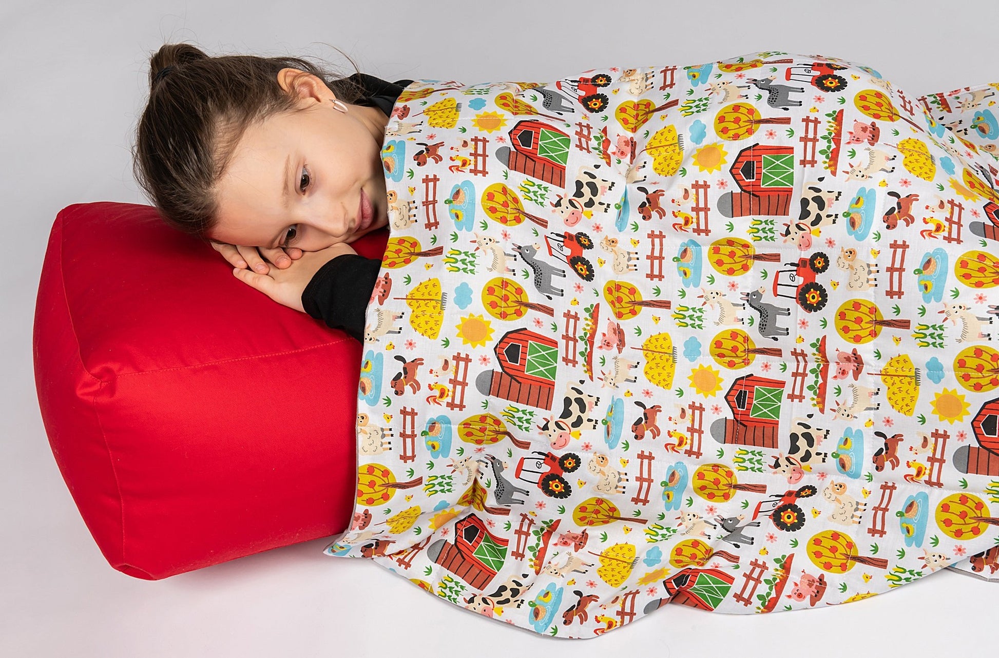 FARM ANIMALS WEIGHTED BLANKET