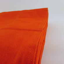 Cargar imagen en el visor de la galería, orange cotton weighted blanket close up photo
