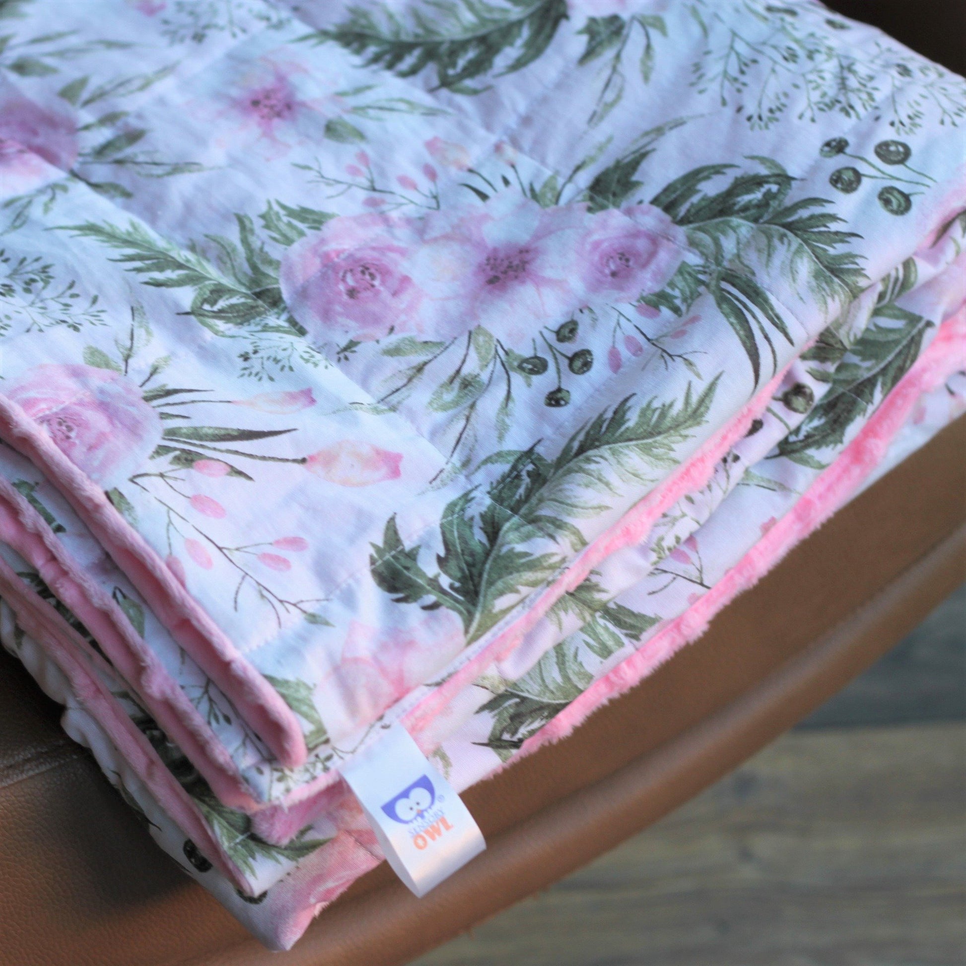 SECRET GARDEN MINKY WEIGHTED BLANKET | SENSORY BLANKET